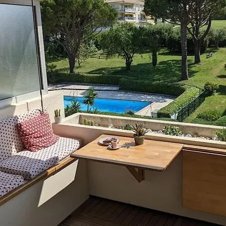 Hauteur D'antibes Maya Avec Piscine Lägenhet *
